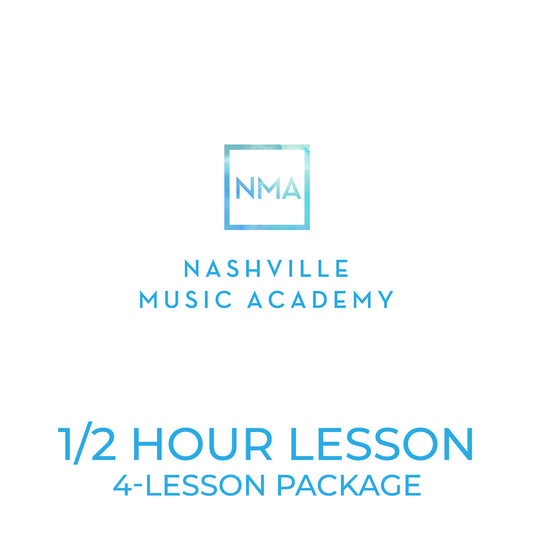 4-Lesson Package - 1/2 Hour